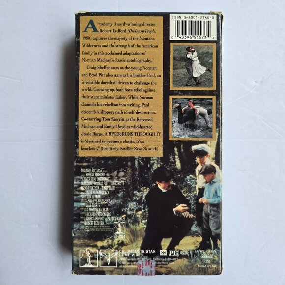 A River Runs Through It VHS Movie Robert Redford Directed Columbia Pictures Dram - Picture 13 of 16